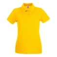 thumbnail image 1 of Fruit Of The Loom Womens Premium Fitted Short-Sleeved Polo Shirt, 1 of 2