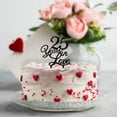 thumbnail image 6 of Raindrops 25 Years Classy Birthday Cake Topper Anniversary Cake Topper for Wedding Engagement Party, 6 of 8