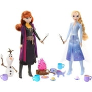 Disney Princess Frozen Forest Adventures Doll Set (Anna, Elsa, Olaf & Bruni)