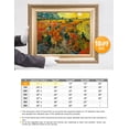 thumbnail image 6 of DECORARTS - The Red Vineyards, Vincent Van Gogh Art Reproduction. Giclee Prints Match with Golden Framed for Wall Decor. Picture Size: 20x16 in, Framed Size: 26x22 in, 6 of 7