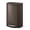 brown, variant on Black 13 Gallon Stainless Steel Kitchen Trash Can with Lid, Large Rustproof Step-on Metal Trash Bin with Inner Bucket, Rear Handle, and Soft Close Lid, Durable and Stylish Garbage Can for Kitchen Use