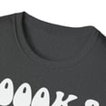 thumbnail image 3 of Womens  Adult Book Reading Ghost T-Shirt, Spooky Retro Book Lover Halloween, 3 of 3