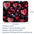 thumbnail image 5 of Valentine's Day Printed Desk Mat Mousepad, Non-Slip Rubber Bottom, 8.3x9.8 Inch, Suitable for Office and Gaming, 5 of 6