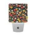 thumbnail image 6 of Yayeee LED Plug in Night Light for The Home with Auto Dusk to Dawn Light Sensors, 2 Pack, Vibrant Flowers, 6 of 6