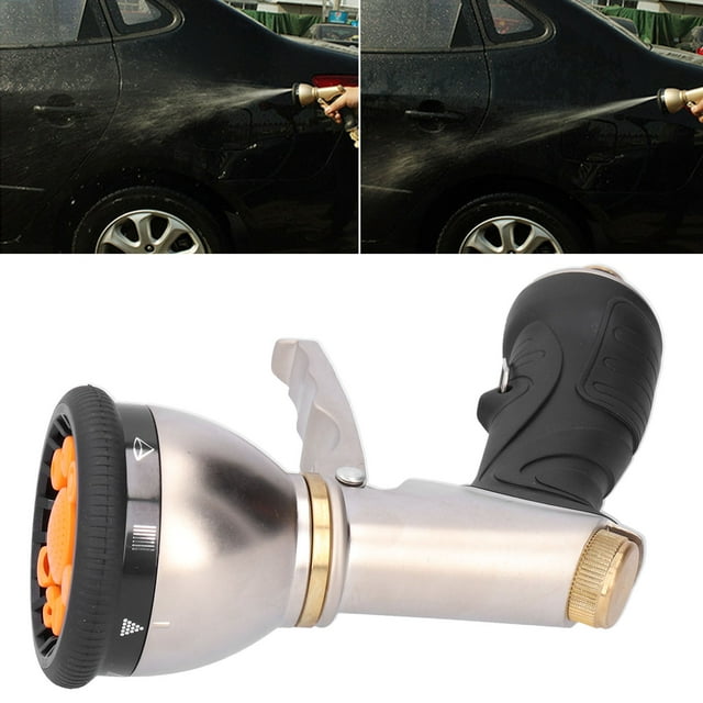 Car Wash Hose Nozzle, Hose Sprayer, High-Pressure For Home Garden Watering