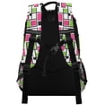 thumbnail image 3 of FORMRS Unisex Backpack Elementary School Travel Bookbag with Reflective Stripes, Abstract Geometric, 3 of 7