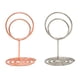 thumbnail image 3 of Billuyoard Hermoso soporte de Metal para mensajes, 20 piezas, para mantener el escritorio ordenado, portatarjetas de visita, portafotos Kits de decoración para fiestas Plata, 3 of 6
