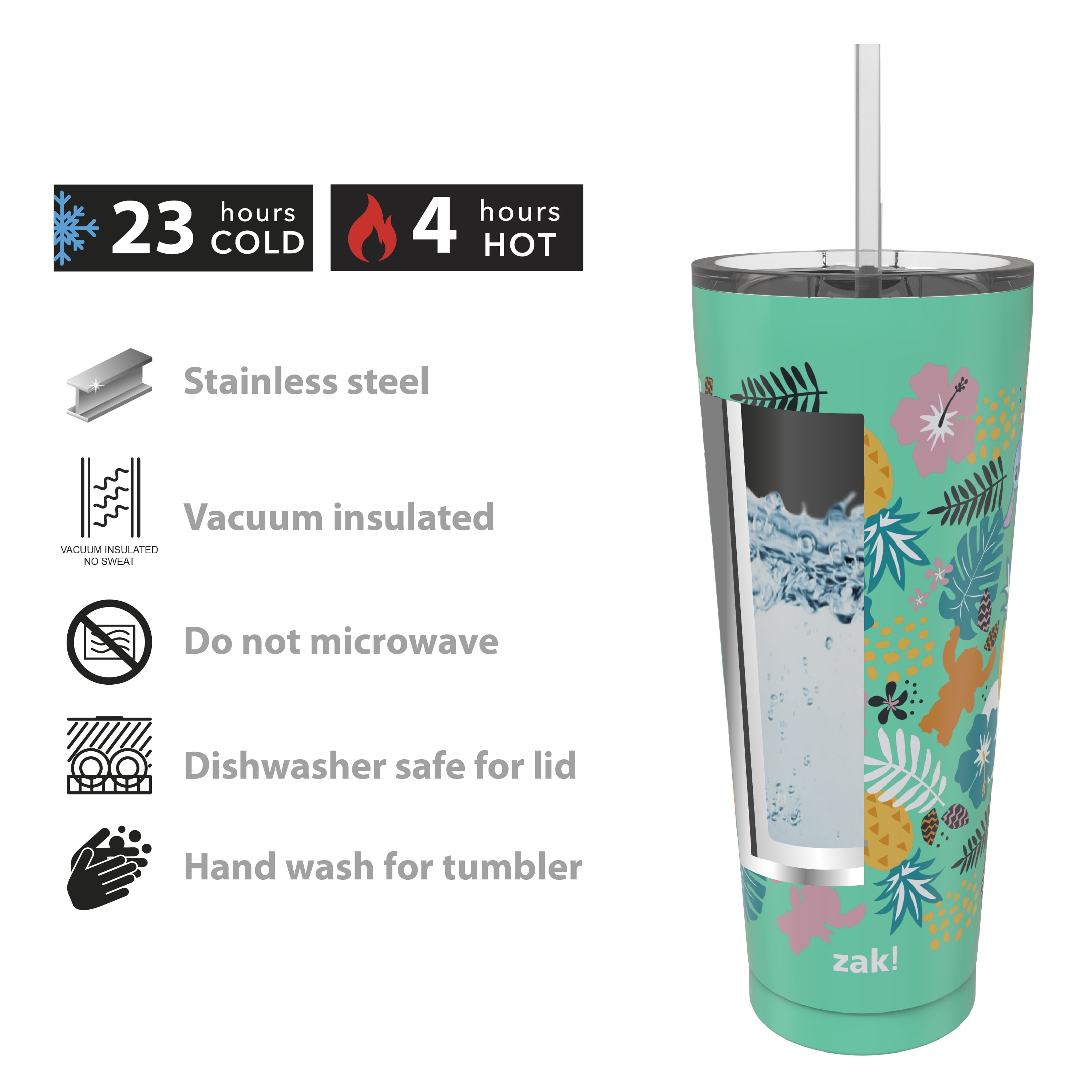 Enjoy Your Iced Coffee on the Go with Zak! Designs Insulated Tumblers —