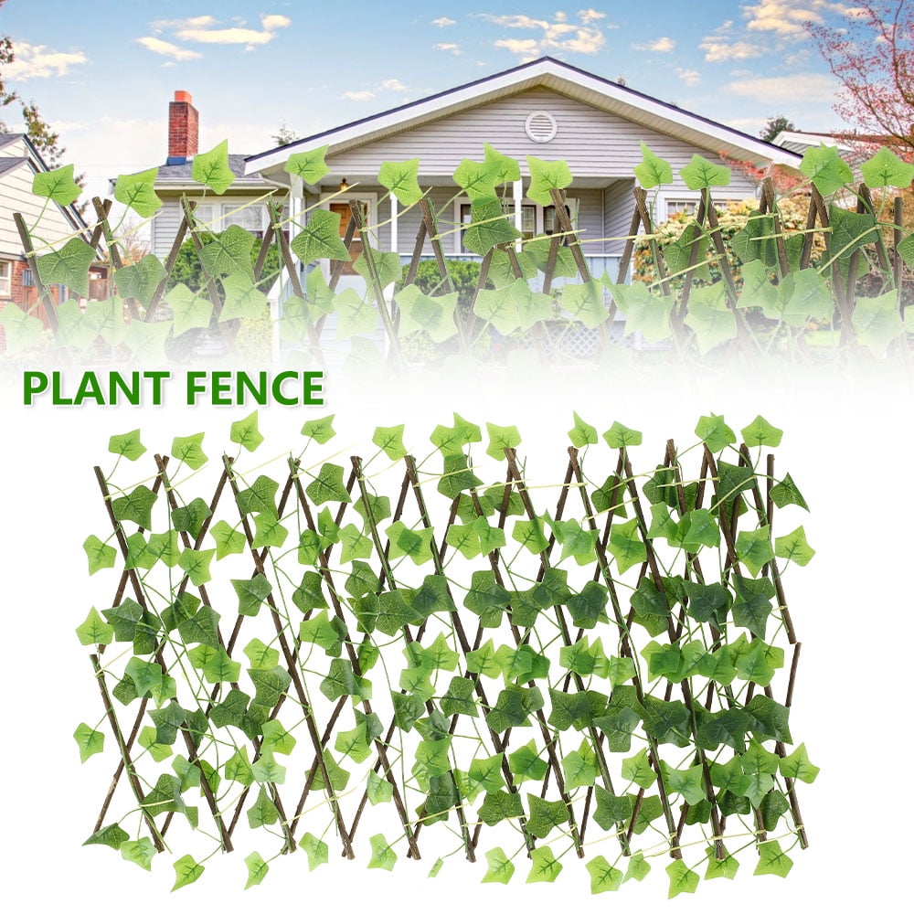 Artificial Ivy Leaf Screening Trellis Hedge Garden Fence Wall Balcony/Privacy 