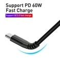 thumbnail image 5 of Elegant Choise USB C to USB C Cable 60W Fast Charger Charging Cord Male, 10ft, 5 of 12