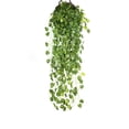 thumbnail image 2 of BingTong Artificial Hanging Ivy Vine Plant, Faux Round Leaf Green Wall Hanging Basket Foliage, No Maintenance Fake Trailing Greenery for Indoor Wall Decor C, 2 of 7