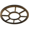 thumbnail image 2 of 22"OD x 8"ID x 3/4"P Grace Architectural Grade PVC Pierced Ceiling Medallion, Antiqued Bronze, 2 of 6