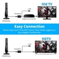 thumbnail image 4 of Antenas de TV Digital, Antena de TV HD de Largo Alcance para TV Inteligente en Interiores, Antena de TV Portátil para Canales Locales, Amplificador de Señal para TV, 4 of 8