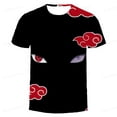 thumbnail image 1 of Anime japonés Naruto niños verano Casual manga corta moda Cool Boys' camiseta juego de rol camiseta 3d impreso T-shirt130 heqiyong CONDUJO, 1 of 2