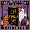 thumbnail image 2 of Penner, Janelle 15x15 Gold Ornate Wood Framed with Double Matting Museum Art Print Titled - Halloween Expressions V, 2 of 4