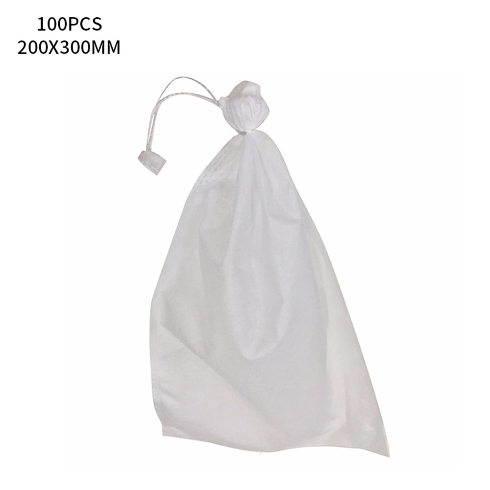 Color : 10×15cm 50pcs Fruit Barrier Bag Nylon Insect-Proof Net Bag Fruit Vegetable Grapes Protection Mesh Bag Waterproof Anti-Bird 