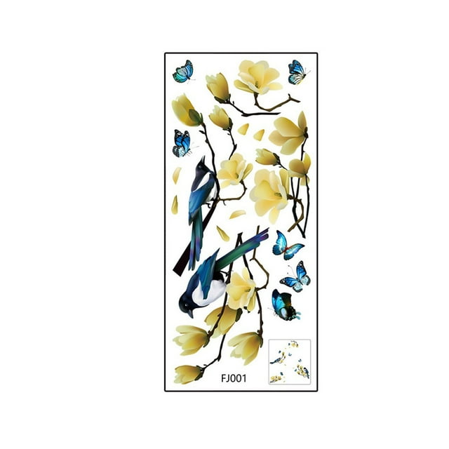 Advancent Adhesivo de pared flores ramas póster personalidad creativamente Universal papel tapiz Fondo sofá pasillo sala de estar Decoración del hogar