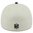 thumbnail image 4 of Men's New Era Cream/Black Cincinnati Bengals 2025 NFL Draft A-Frame 59FIFTY Fitted Hat, 4 of 5