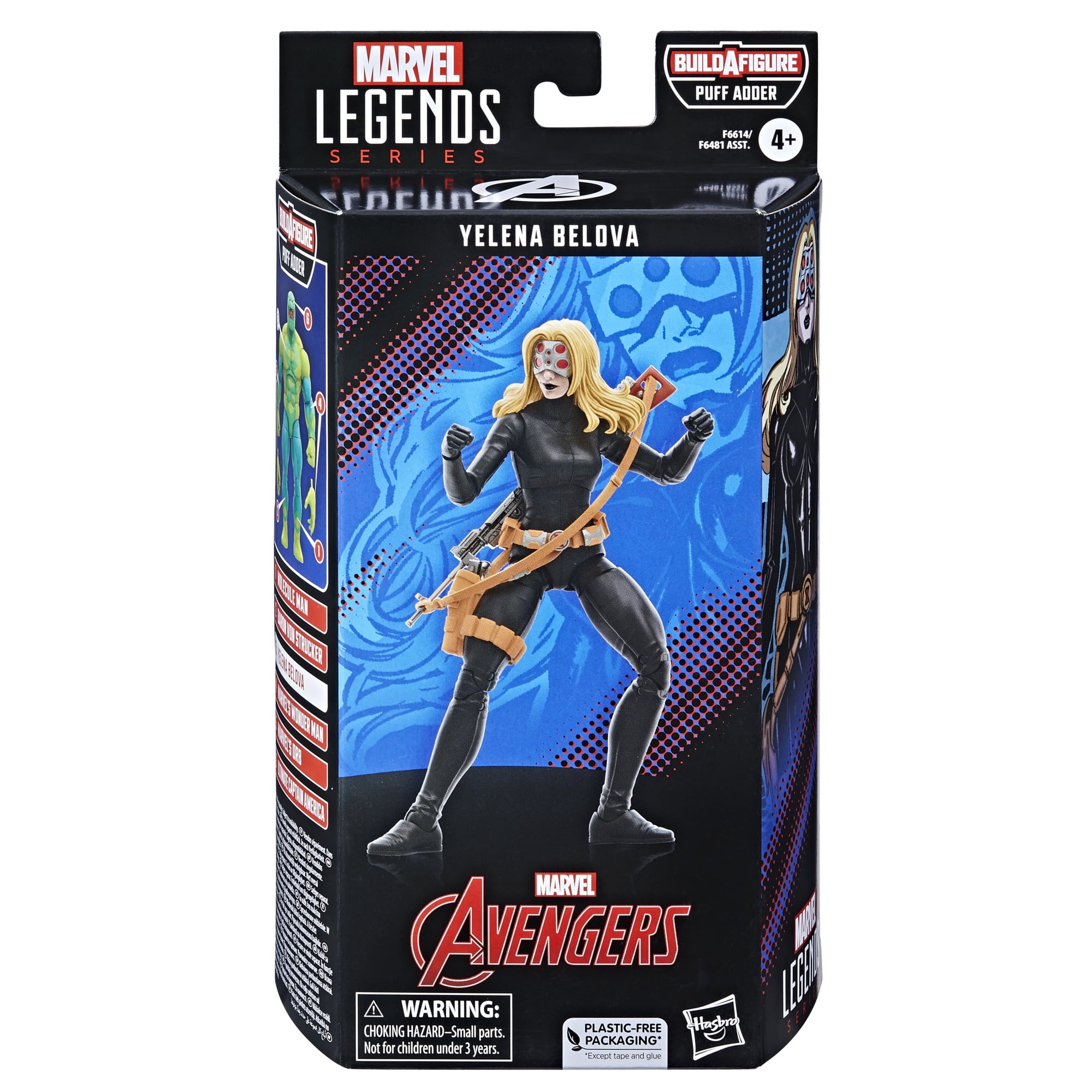 Marvel Legends Series: Yelena Belova Black Widow, Marvel Classic Comic Action Figure (6”)