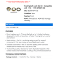 thumbnail image 2 of Front Spindle Lock Nut Kit - Compatible with 1996 - 1999 INFINITI I30 1997 1998, 2 of 2