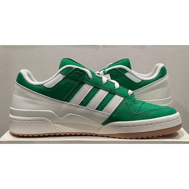 Adi-das Men's Forum Low CL - IF9823 - Green / Off White - Bold Gold - Choose Size