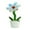 Multicolour - A, variant on AYktou Plants Simulation Flower Core Crystal Decoration Porch Office Desktop Decoration Holiday Gift