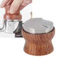 thumbnail image 4 of Niveleur de Café, Extraction Uniforme Sécurisée Poignée Confortable Distributeur de Café Résistant à la Rouille Poignée en Bois de Rose pour Accessoires de Café 51mm / 2.0 Po, 53mm / 2.1 Po, 58mm / 2.3 Po, 4 of 8