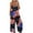 Red, variant on TAGOLD Womens Summer Jumpsuit,Women's Casual Jumpsuits Summer Sleeveless Printed Loose Jumpsuit Wide Leg Pant Romper With Pocket White 4