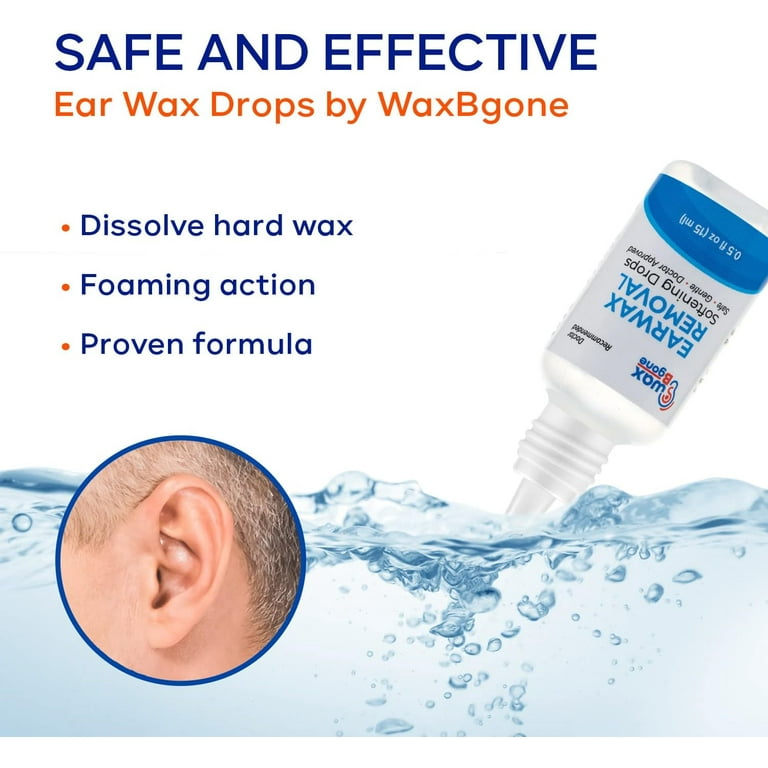 Ear Smart Ear Wax Removal Drops Ear Drops Bottle To Clear Up Earwax  Blockages