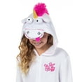 thumbnail image 3 of Minion Girls' Fluffy Unicorn Costume Unions Suit One Piece Pajama Outfit For Kids, 3 of 7