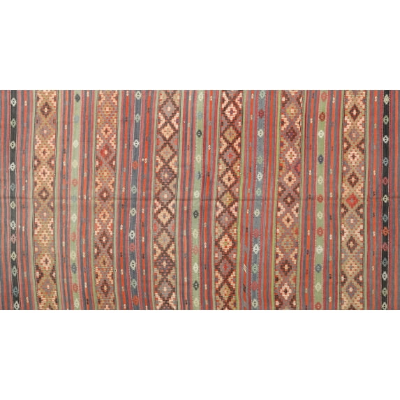 Ahgly Company Indoor Rectangle Contemporary Camel Brown Oriental Area Rugs, 8' x 12'