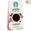 VIA Instant Italian Roast Dark Roast Coffee (Pack of 6)