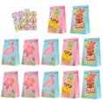 thumbnail image 1 of EeaseCA 12pcs Hawaii Summer Themed Pattern Handbag Birthday Candy Bag Gift Paper Bag, 1 of 6