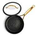 thumbnail image 4 of Thyme & Table Nonstick, 2.5 Qt. Saucepan, Black and Gold Speckled, 4 of 4