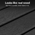 thumbnail image 4 of GONICHA HDPE Folding Adirondack Chair, Weather-Resistant ,Suitable for Backyard and Porches, Black, 4 of 7