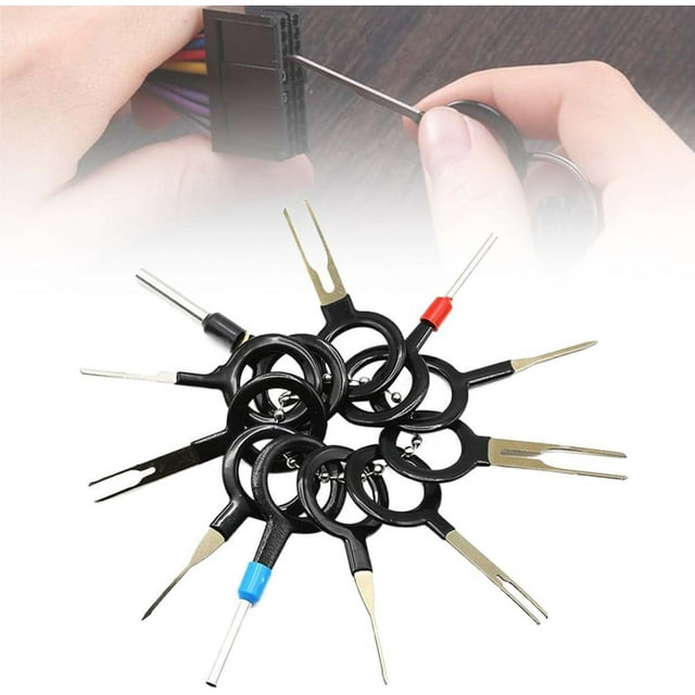 PEONAVET The Disassembly Terminal Pin RetractorPin RetractorPush Pin PusherHardware Removal Tool