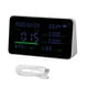 thumbnail image 3 of Monitor de calidad del aire interior,Monitor de calidad del aire interior Monitor de calidad del aire Temperatura Humedad Monitor C Verdadera excelencia, 3 of 8