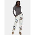 thumbnail image 2 of Disney Mickey Mouse Women's Winter Graphic Joggers, 2 of 5