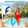 thumbnail image 7 of DSSTYLES Pool Handrail, 49 x 34 Swimming Pool Stair Rail, 304 Stainless Steel Stair Pool Hand Rail Rated 385lbs Load Capacity, Pool Rail with Quick Mount Base Plate, and Complete Mounting Accessories, 7 of 7