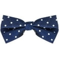thumbnail image 2 of Oxford Kent by SuspenderStore Classic Polka Dots Adult Bow Ties - Microfiber Twill - 5 Colors, 2 of 2