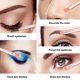 thumbnail image 4 of Juego de 8 brochas de maquillaje para base, corrector, sombras de ojos y rubor, con bolsa de almacenamiento., 4 of 5