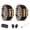 Pack of six, variant on Heavy Duty Steel Ice Grips Snow Chains For Cars SUVs 165 285mm Tires Extreme Winter Road Traction