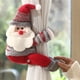 thumbnail image 5 of Hebilla para sujetar cortinas navideñas, creativa y decorativa, con forma de muñeca navideña para ventana. Santa, 5 of 6