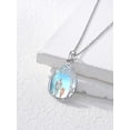 thumbnail image 5 of Dorunmo Father Daughter Necklace 925 Sterling Silver Daughter Necklace from Dad Birthday Mother's Day Jewelry, 5 of 10