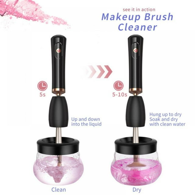 //Electric Makeup Brush Cleaner And Dryer Machine Automatic Brush Cleaner Make Up Brush Cleaner