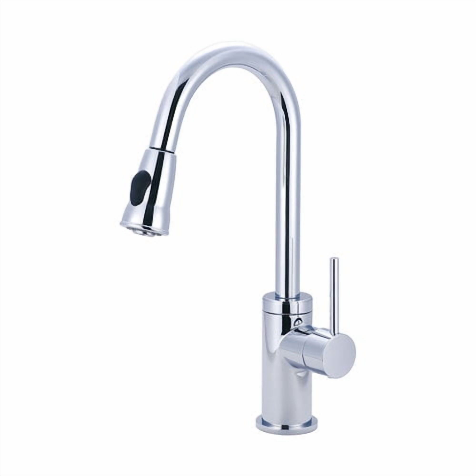 Pioneer Faucets 2MT250-SS Motegi 1.5 GPM Single Hole Kitchen Faucet - Stainless Steel