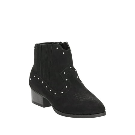 Wonder Nation Studded Cowboy Ankle Boot (Little Girls & Big Girls)
