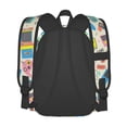 thumbnail image 4 of Disketp Playing Video Games Mochila Escolar de Gran Capacidad y Peso Ligero, Mochila de Viaje Ideal para Escuela, Trabajo y Uso Diario, Cómoda y con Estilo, 4 of 8