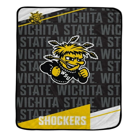 50x60 inch Ultra Soft Tailgate Throw Team Color WICHITA STATE