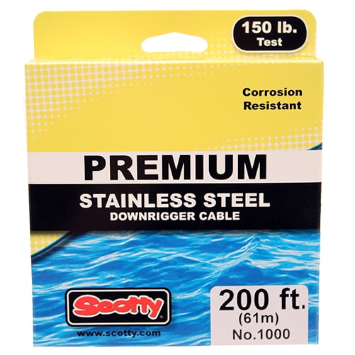 Scotty Premium Stainless Steel Replacement Downrigger Cable